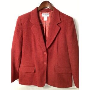 VTG Pendleton Wool Jacket Red Size 12‎ Petite